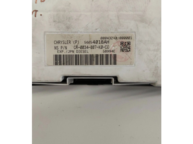 Панель приборов CR0034007K0C0, 56054018AH Jeep Grand Cherokee (WK)