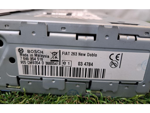 Радио/ проигрыватель CD/DVD / навигация 7649354516, 7649354516 Opel Combo