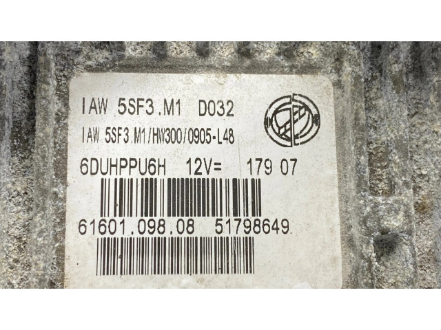 Блок управления двигателя 51798649 Fiat Grande Punto