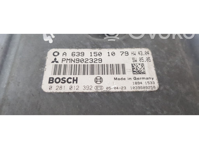 Řídící jednotka A6391501079, 0281012392 Smart ForFour I 2005