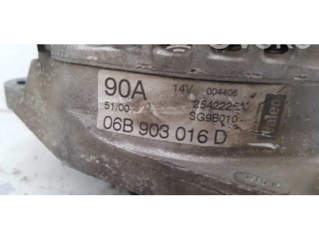 Генератор 06B903016D   Volkswagen PASSAT      