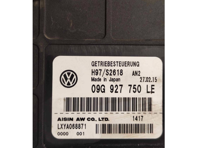 Блок управления коробки передач 09G927750LE, LXYA068871 Volkswagen Jetta VI