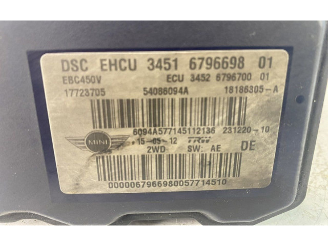 Блок АБС 3451679669801, 34516874553 Mini Cooper Coupe R58 2010 - 2016 года