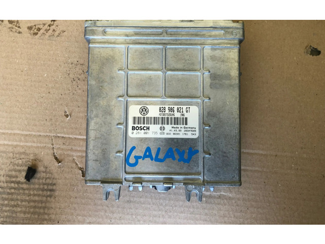 Блок управления двигателя 028906021GT Ford Galaxy