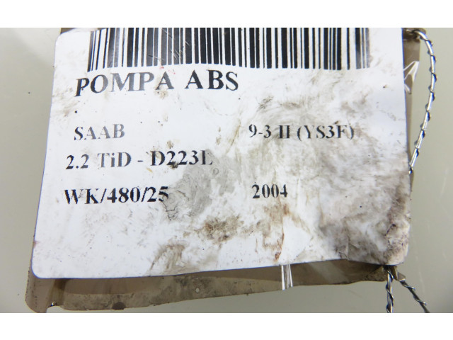 Блок АБС 13663920, 13509221AE Saab 9-3 Ver1 1998 - 2005 года