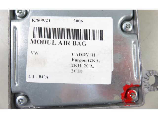 Блок подушек безопасности 5WK43351, 6Q0909605P   Volkswagen Caddy