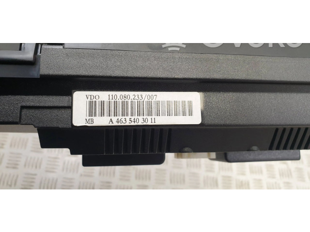 Přístrojová deska Mercedes-Benz G W463 2016