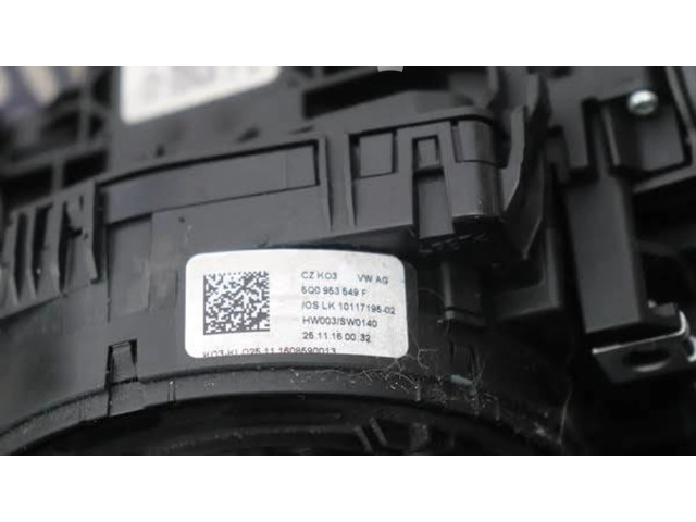 Подрулевой шлейф SRS 5Q0953549F, 1011719502 Skoda Octavia Mk3 (5E)