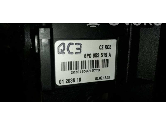 Переключатель дворников 8P0953519A Audi A3 S3 A3 Sportback 8P