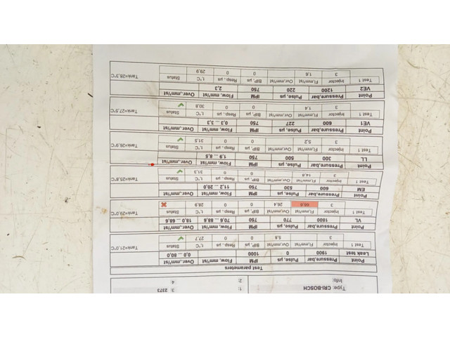 Vstřikovač 7810702, 0445110617 BMW 5 F10 F11 pro naftový motor 2.0