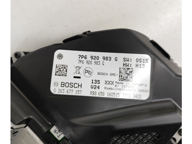 Přístrojová deska Volkswagen Touareg II 2016 7P6920983G, 0263677157