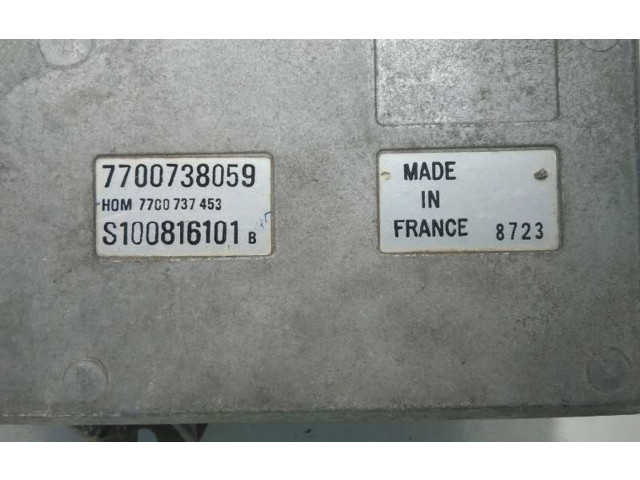Řídící jednotka 7700738059, 38541 Renault 25 1984