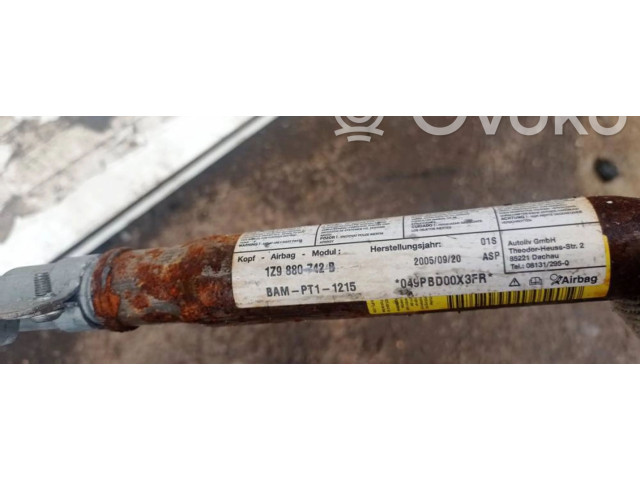 Боковая подушка безопасности 1z9880742b, 049PBD00X3FR Skoda Octavia Mk2 (1Z)