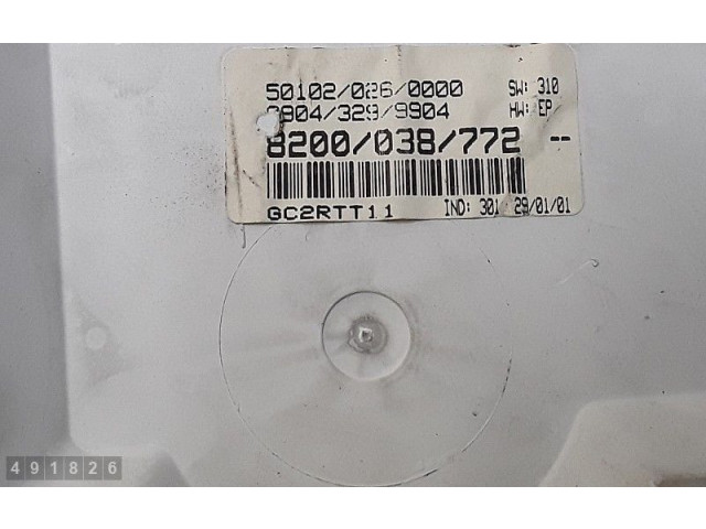 Přístrojová deska Renault Scenic RX 2000 8200038772