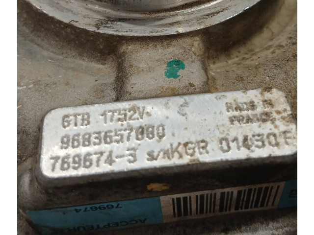 Турбина Citroen C-Crosser 9683657880, GTB1752V для двигателя -