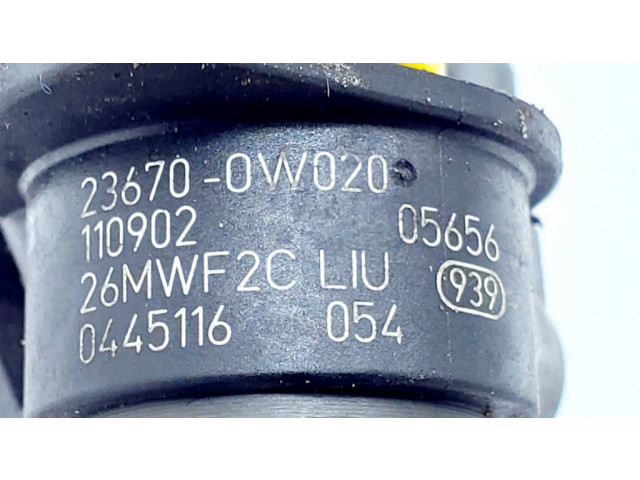 Vstřikovač 236700W020 Toyota Verso-S pro naftový motor 1.4