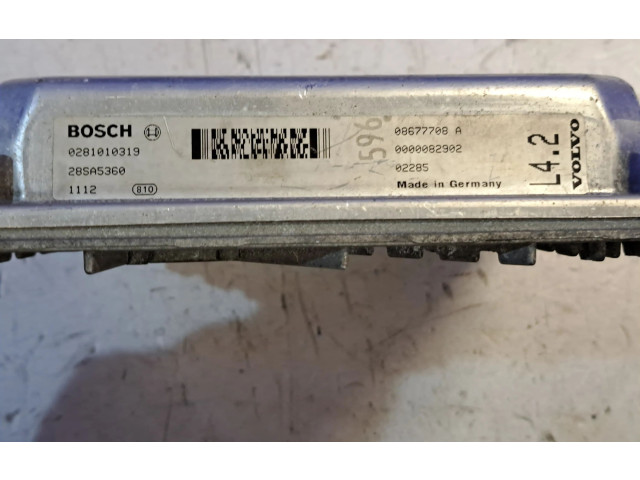 Блок управления двигателя 0281010319, 8677708   Volvo V70