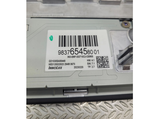 Рулевая рейка  Экран/ дисплей / маленький экран 983765458001   Peugeot 308 2021 -  года