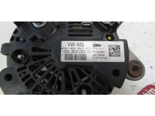 Генератор 03L903024M   Volkswagen Touran II      