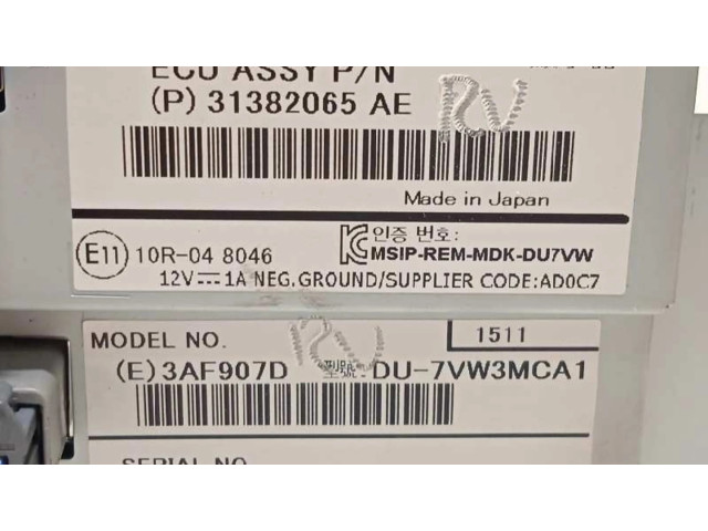 Дисплей 31382065, 3AF907D Volvo S60