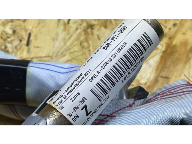 Боковая подушка безопасности 13231632 Opel Zafira B