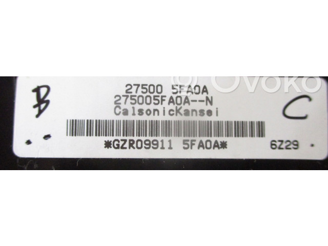 Řídící jednotka 275005FA0A Nissan Micra K14 2017