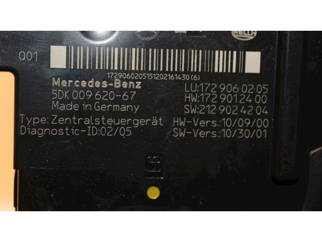 Pojistková skříňka A1729060205, A1729060205 Mercedes-Benz SLK R172 2012