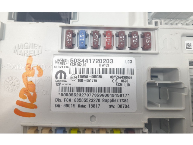 Pojistková skříňka Řídící jednotka BSM 503441720203 Alfa Romeo Giulia 2018