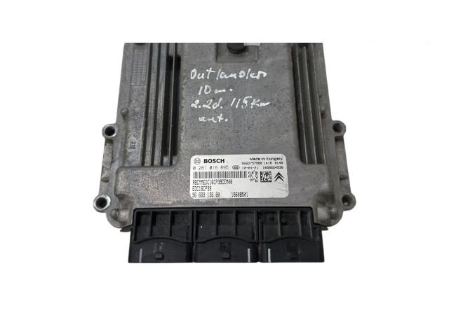 Блок управления двигателя 9663757980, 9666913680 Mitsubishi Outlander