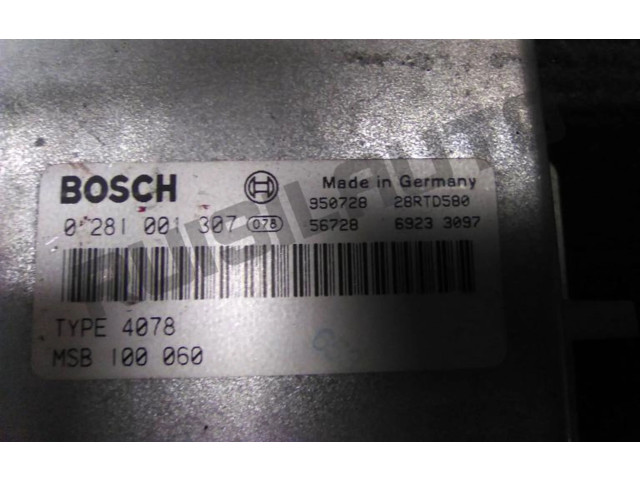 Блок управления двигателя 0281001307 Rover 600