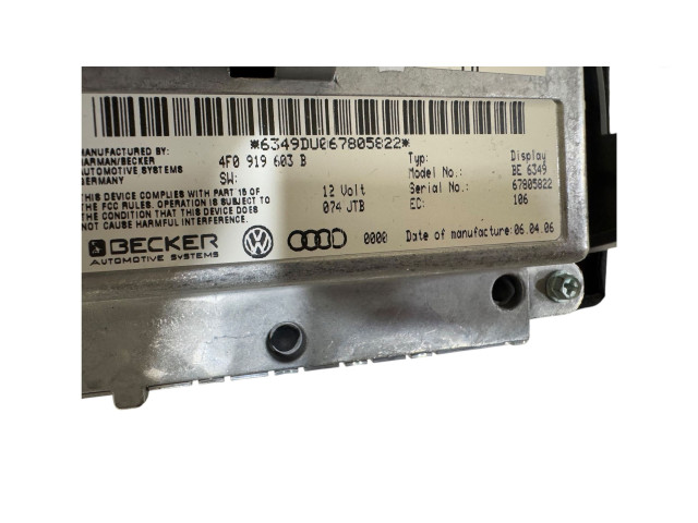 Přístrojová deska  Audi Q7 4L 2006 4F0919603B  