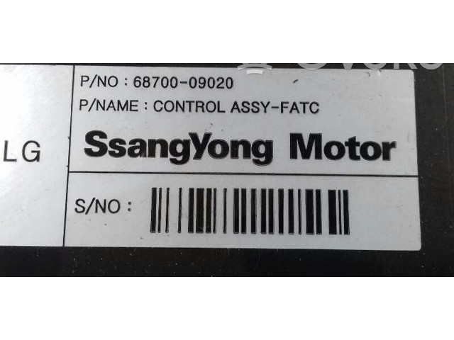 Блок управления климат-контролем 6870009020 SsangYong Actyon