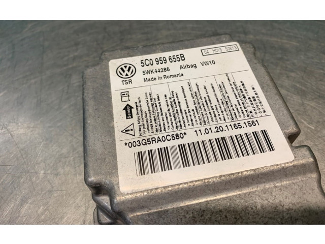 Блок подушек безопасности 5C0959655B, 003G5RA0C850 Volkswagen Golf VI