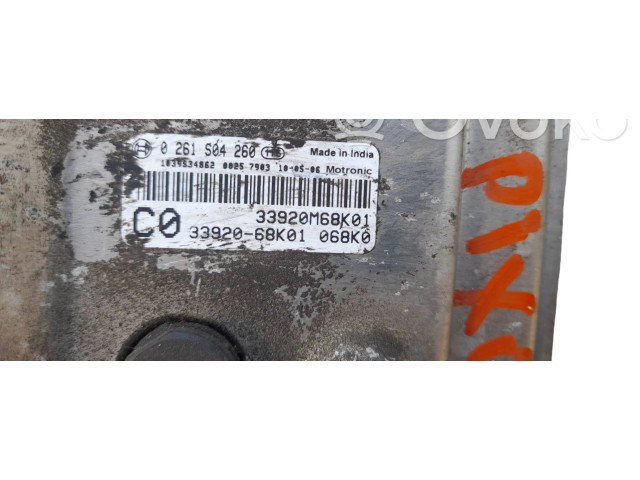 Řídící jednotka 0261S04260, 10X89W00686 Nissan Pixo 2010