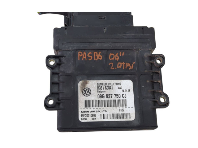 Блок управления коробкой передач 09G927750CJ, H38S0841   Volkswagen PASSAT B6