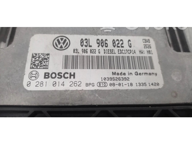 Řídící jednotka 03L906022G   Volkswagen Tiguan 2008