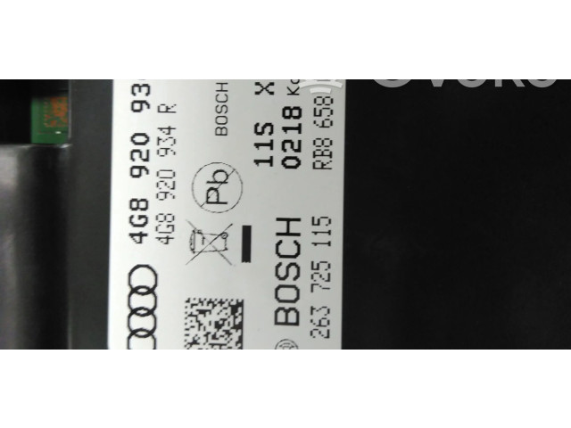 Přístrojová deska Audi A6 S6 C7 4G 2017 4G8920934R