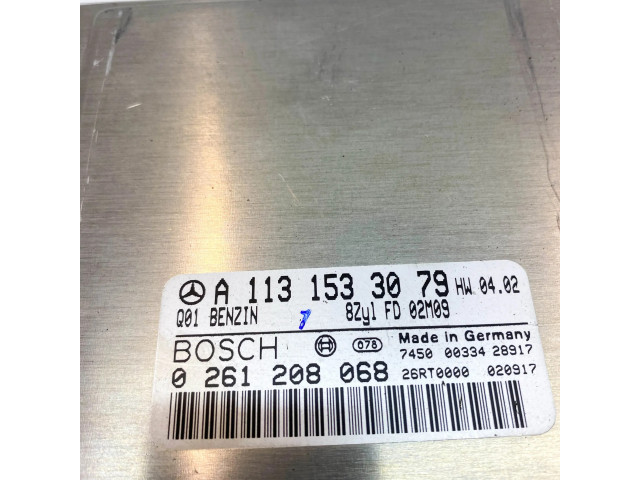 Řídící jednotka A1131533079, 0261208068 Mercedes-Benz SL R230 2003