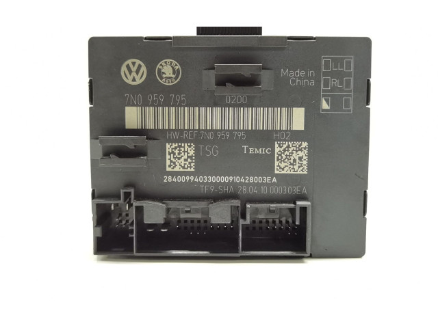 Другие блоки управления / модули 7N0959795 Skoda Yeti (5L) 2009 - 2017 года
