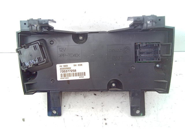 Блок управления климат-контролем 735377258, 188B2000   Fiat Idea