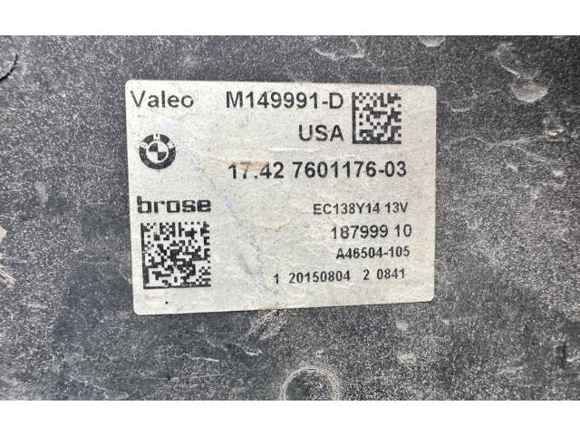 Вентилятор радиатора 756259402, 756259402 BMW X3 F25