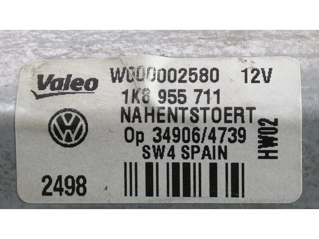 Моторчик заднего дворника 1K8955711, MOTORLIMPIATRASERO Volkswagen Scirocco
