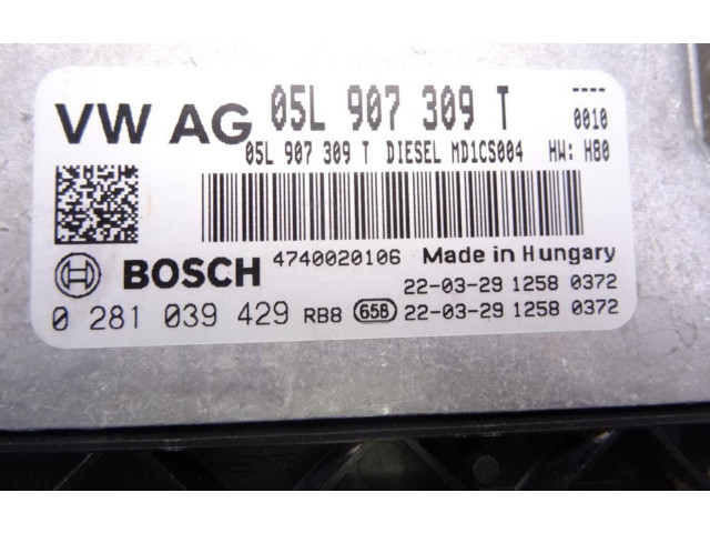 Блок управления двигателем Блок управления 05L907309T   Audi RS Q3