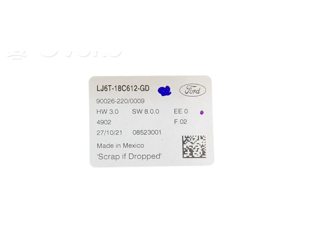 Блок управления климат-контролем LJ6T18C612, LJ6T18C612GD Ford Escape IV