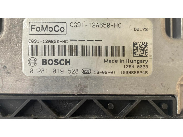 Блок управления двигателя 0281019528, CG9112A650HC   Ford S-MAX
