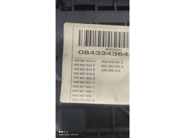   Pojistková skříňka 1K0937810C, 1K0937810C   Volkswagen Tiguan 2008