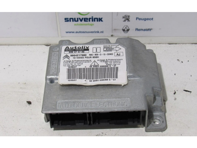 Блок управления климат-контролем 9664217980   Citroen C4 Aircross