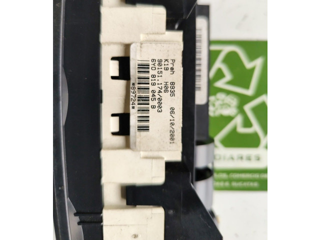 Блок управления климат-контролем 6Y0819045B Skoda Fabia Mk1 (6Y)