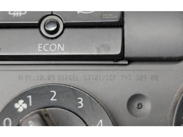 Блок управления климат-контролем 537011CF, 74730900   Volkswagen Jetta V
