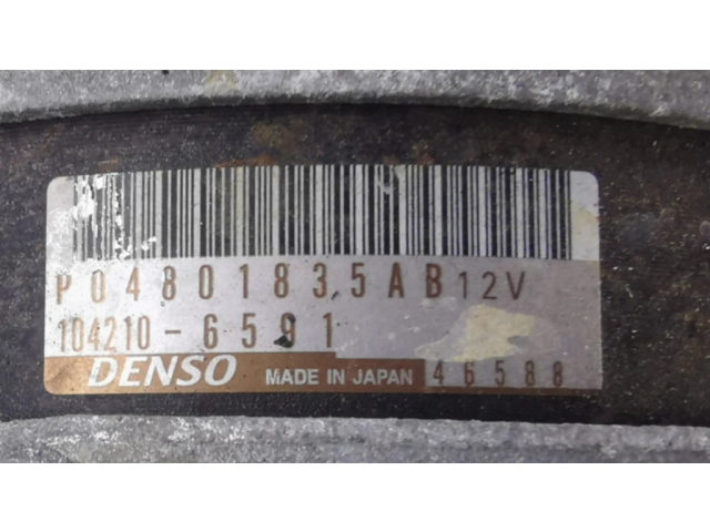 Генератор P04801835AB, 1042106591 Jeep Grand Cherokee 3.0